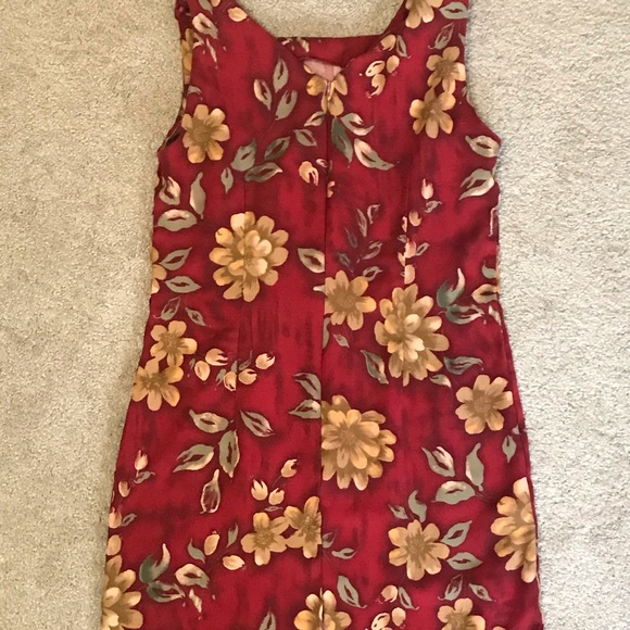 Izod washable silk dress size 6 - Picture 5 of 5